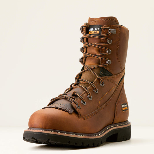 Longview Shock Shield 8" Waterproof Work Boot - Ariat Smart Buy