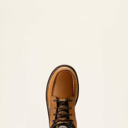 Rebar Wedge Moc Toe 6" Waterproof Composite Toe Work Boot - Ariat Recommended