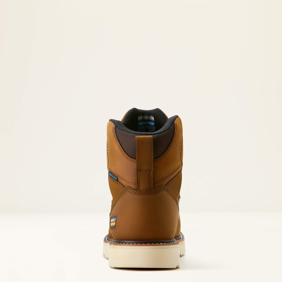 Rebar Wedge Moc Toe 6" Waterproof Composite Toe Work Boot - Ariat Recommended