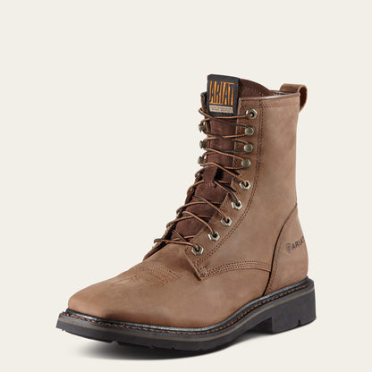 Cascade 8" Wide Square Toe Work Boot - Ariat Deals