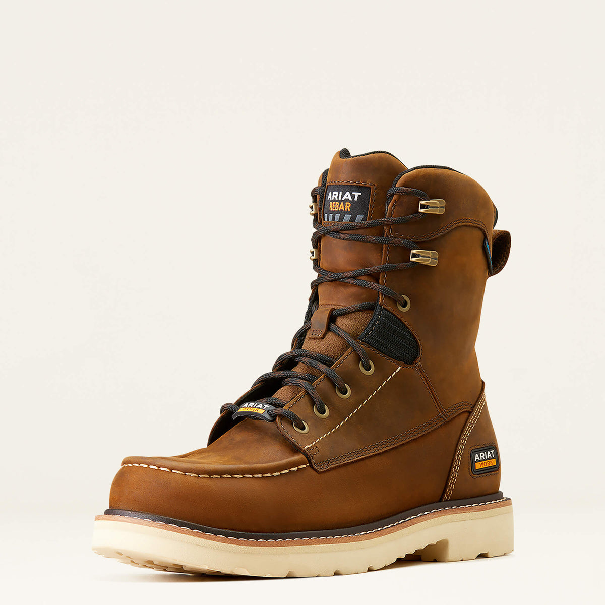 Rebar Lift 8" Waterproof Work Boot - Ariat Best Seller