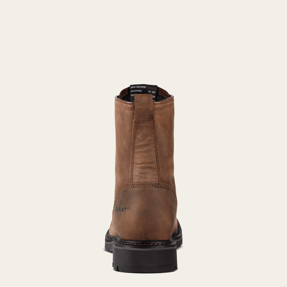 Cascade 8" Wide Square Toe Steel Toe Work Boot - Ariat Quality