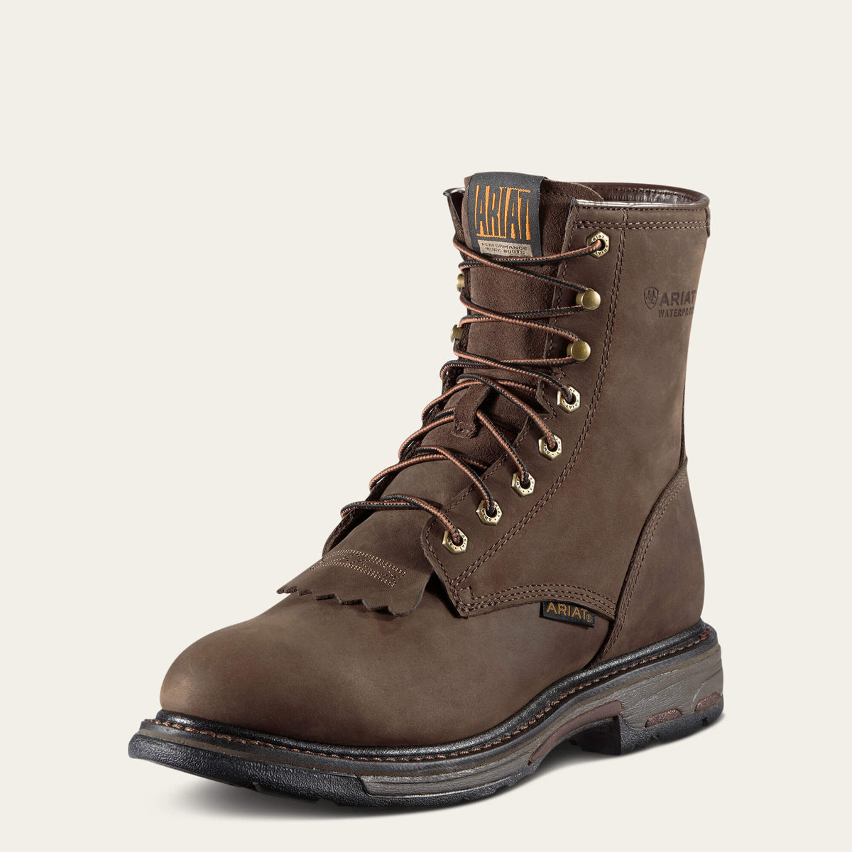 WorkHog 8" Waterproof Work Boot - Ariat Quality