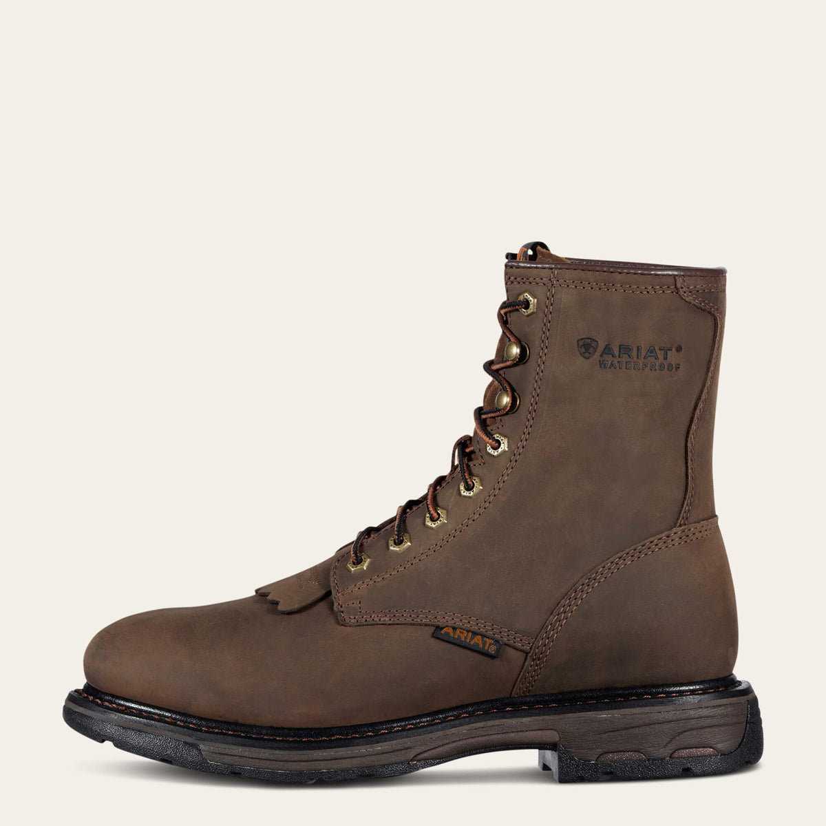 WorkHog 8" Waterproof Work Boot - Ariat Quality