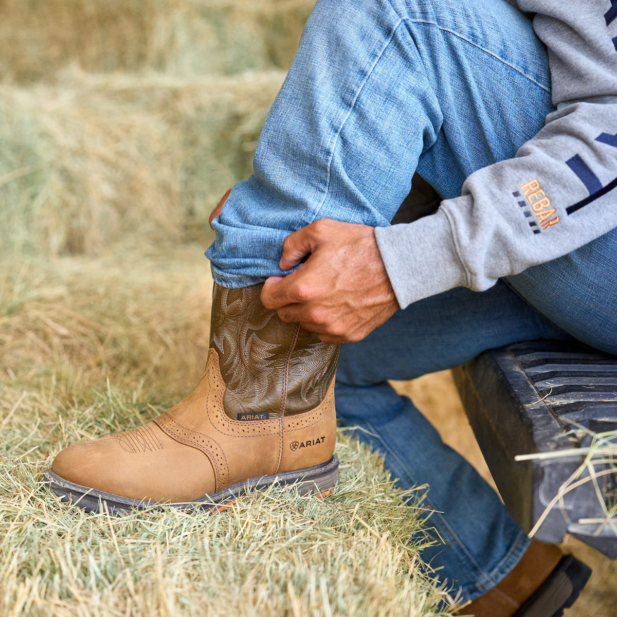 WorkHog Pull-on Work Boot - Ariat Great Value