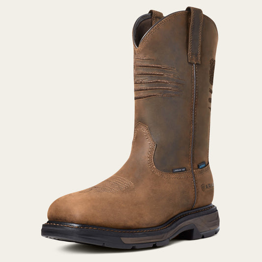 WorkHog XT Patriot Waterproof Carbon Toe Work Boot - Ariat Special Offer