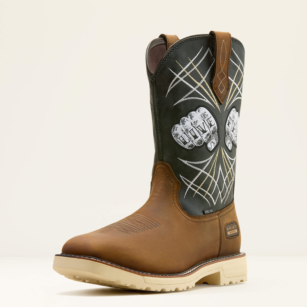 Activator Live Free Wide Square Toe Steel Toe Work Boot - Ariat New
