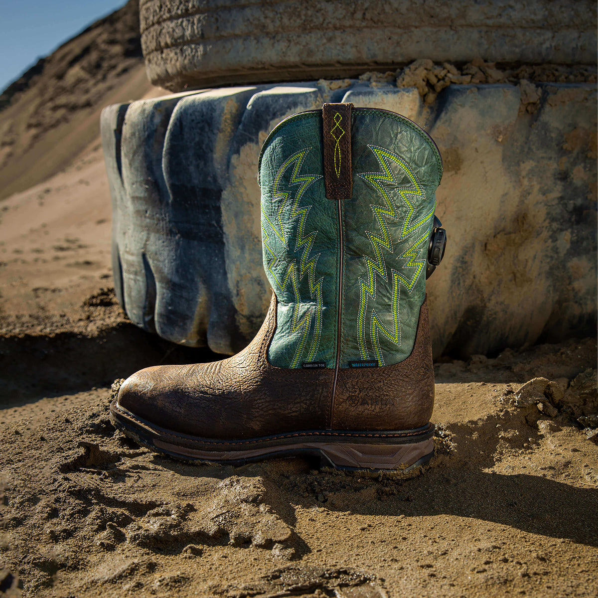 WorkHog XT BOA Waterproof Carbon Toe Work Boot - Ariat Smart Buy