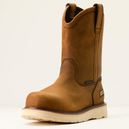 Rebar Wedge Pull-On Waterproof Composite Toe Work Boot - Ariat Trusted