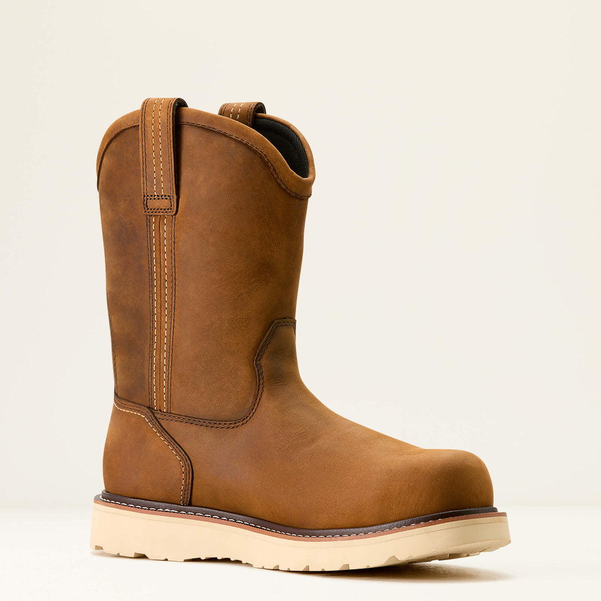 Rebar Wedge Pull-On Waterproof Composite Toe Work Boot - Ariat Trusted