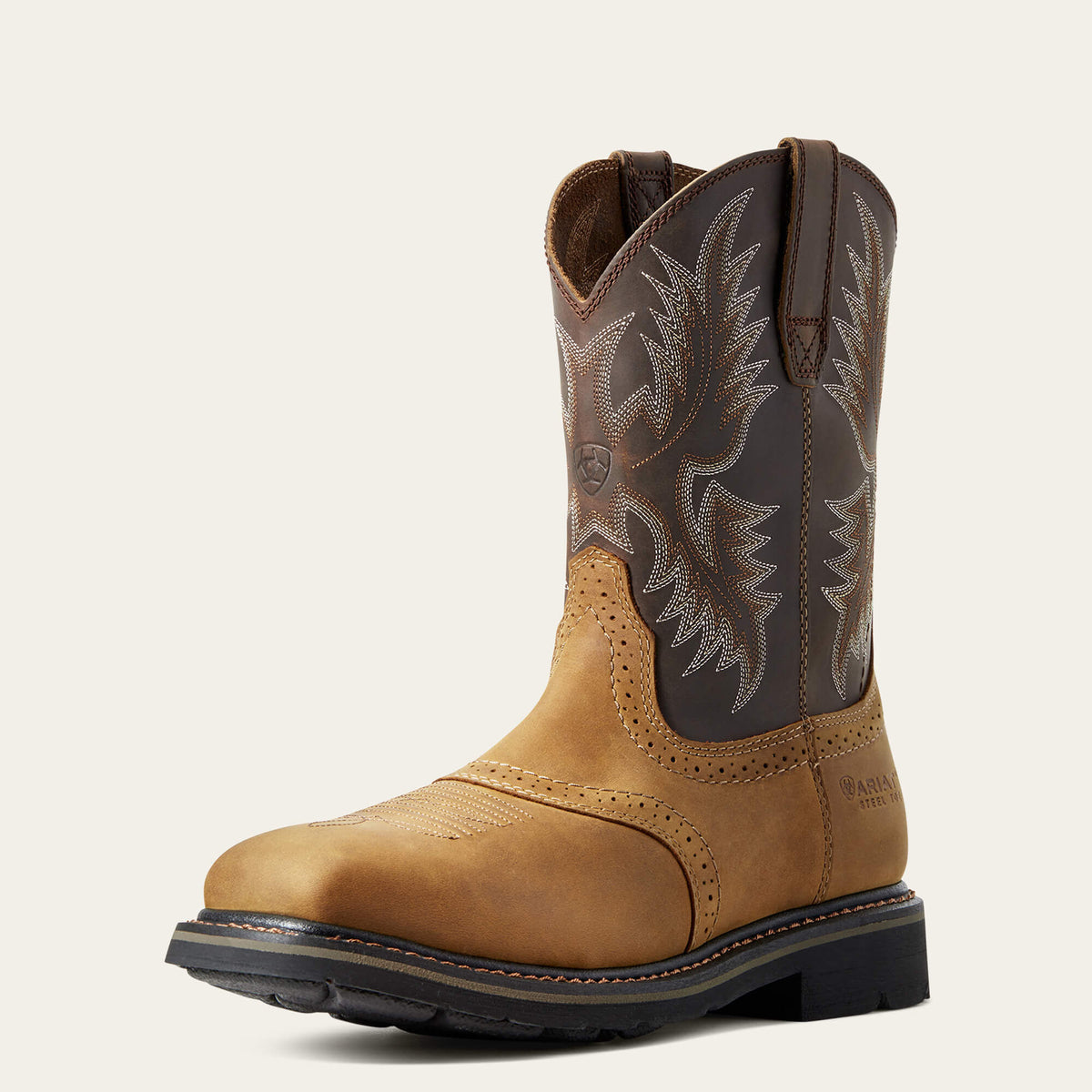 Sierra Wide Square Toe Steel Toe Work Boot - Ariat Essential