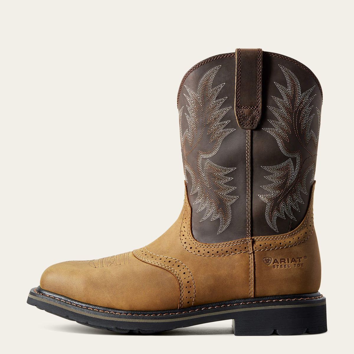 Sierra Wide Square Toe Steel Toe Work Boot - Ariat Essential