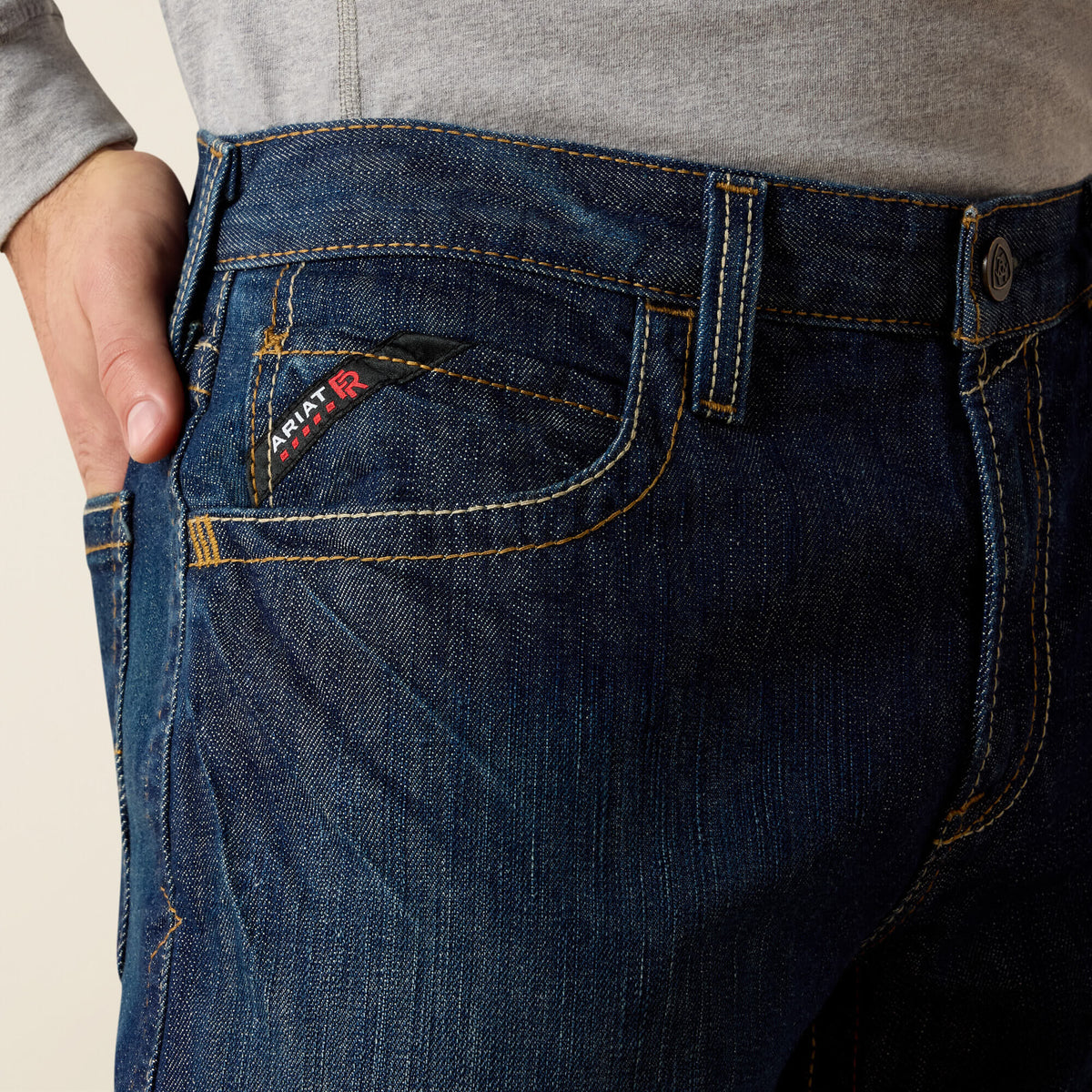 FR M3 Loose Basic Stackable Straight Leg Jean - Ariat Essential