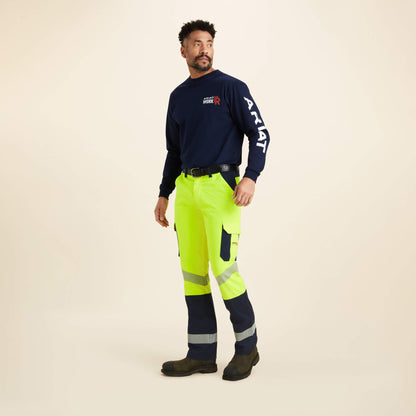FR M7 Slim Hi-Vis Duralight Twill DuraStretch Straight Leg Pants - Ariat Signature