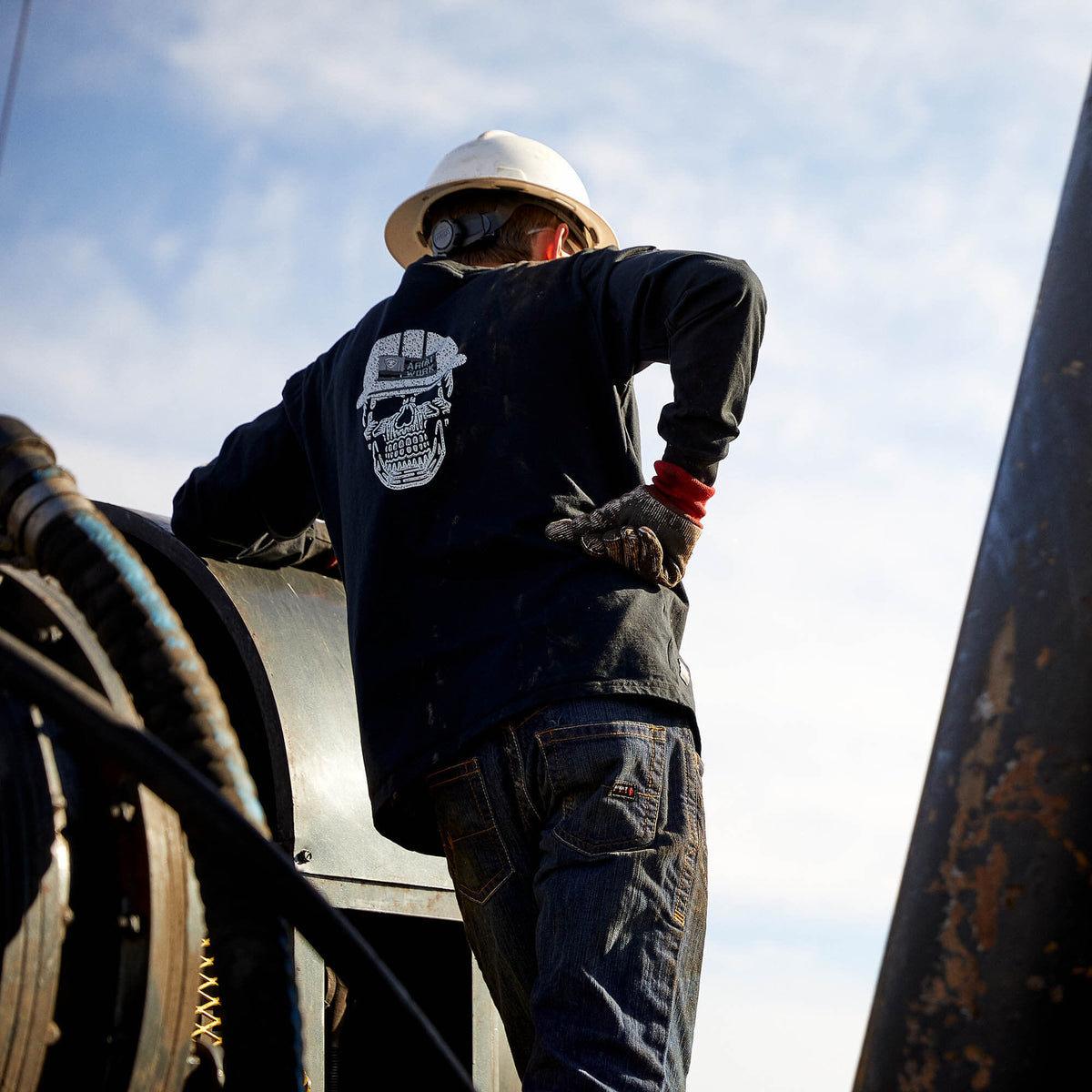 FR Roughneck Skull Logo T-Shirt - Ariat Best Price