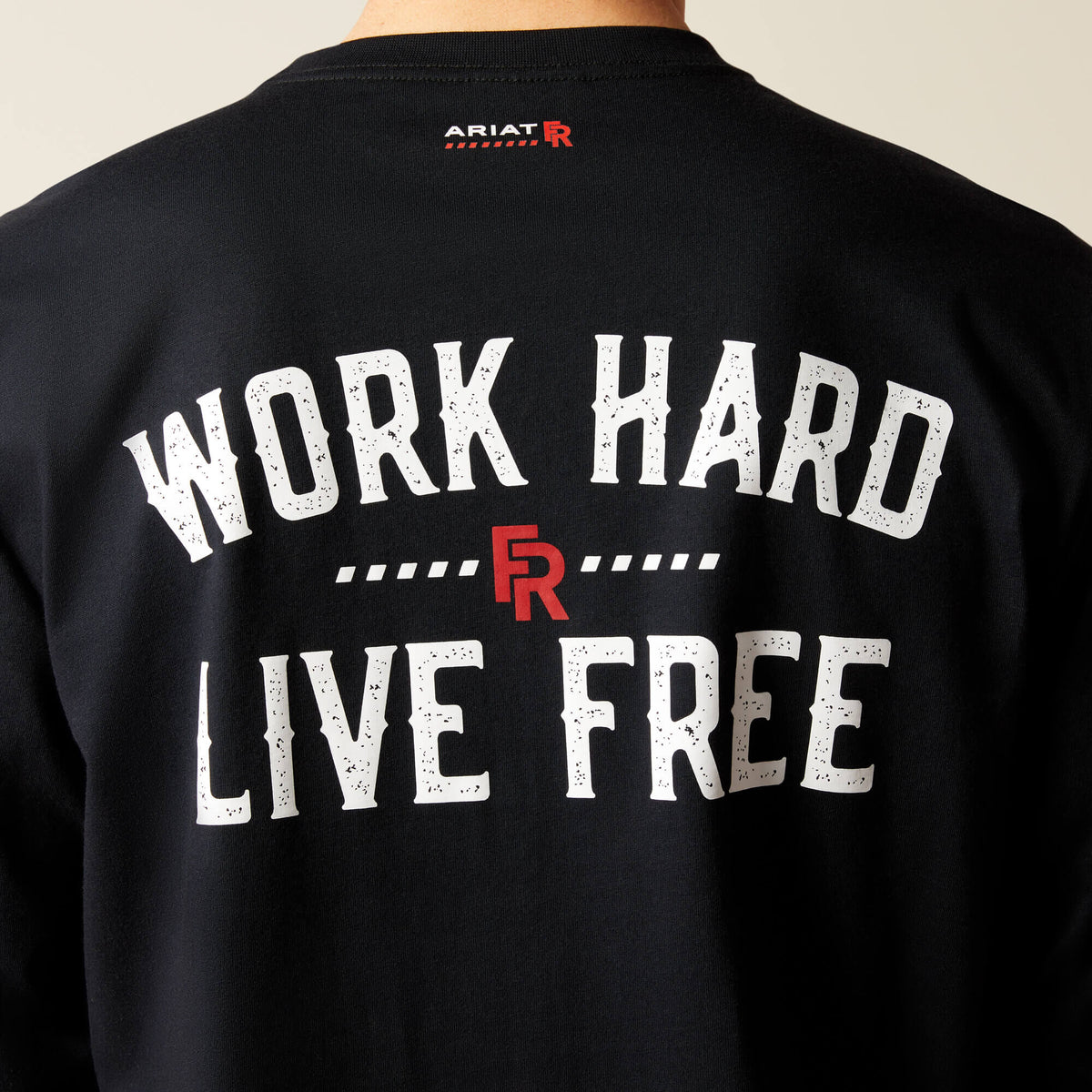 FR Work Hard Live Free T-Shirt - Ariat Classic