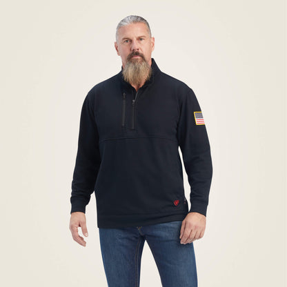 FR Durastrech Fleece 1/2 Zip Job Shirt - Ariat Classic