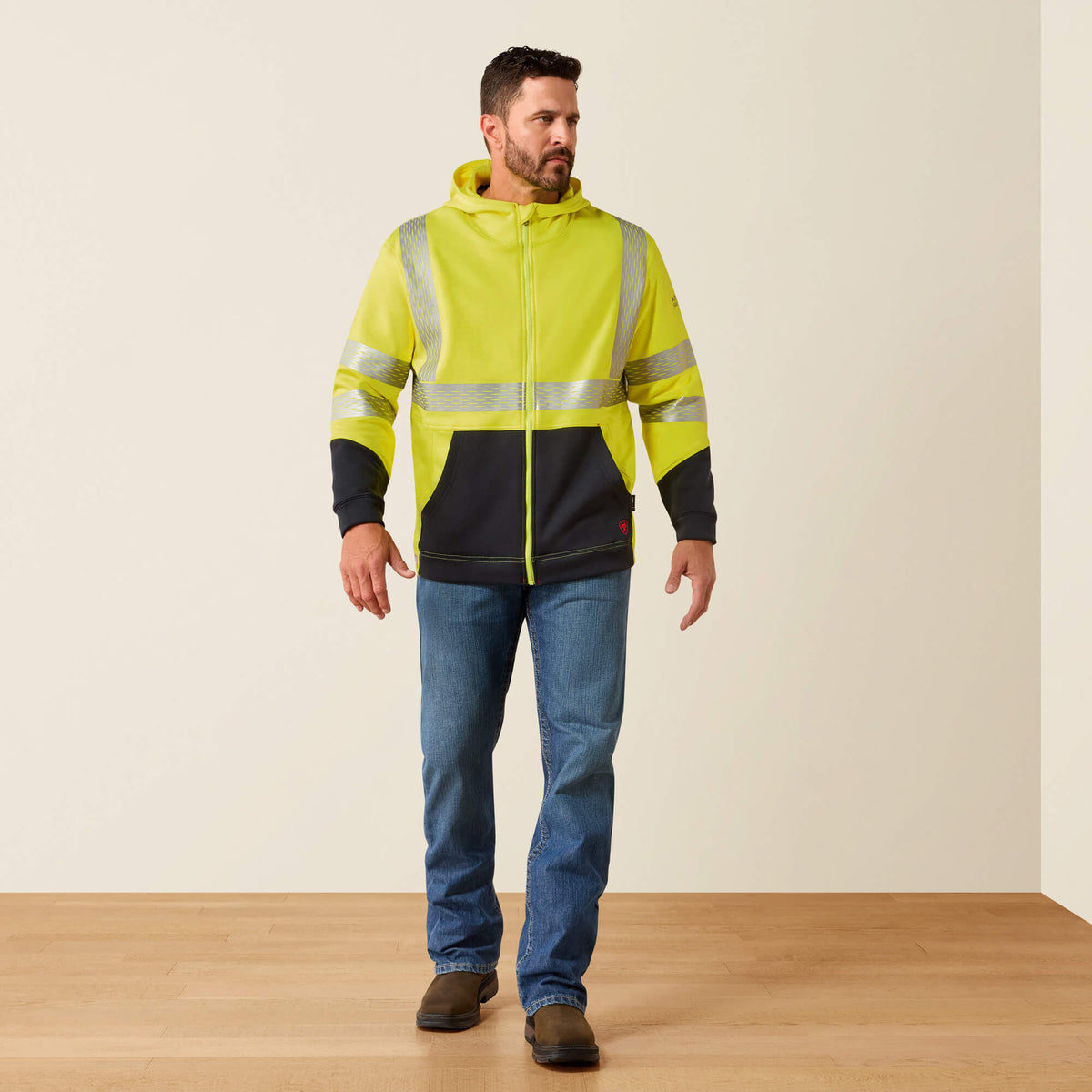 FR Hi-Vis Full Zip Hoodie - Ariat Signature