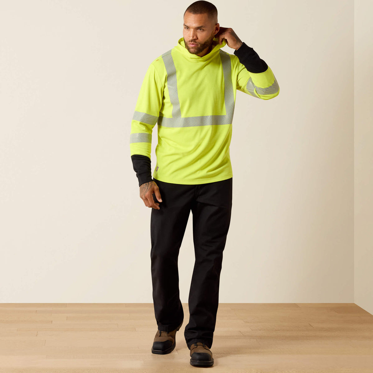 FR Hi-Vis Colorblock Hoodie - Ariat Signature