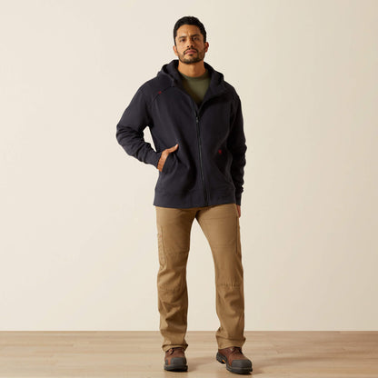 FR DuraStretch Heavyweight Fleece Full Zip Hoodie - Ariat Quality