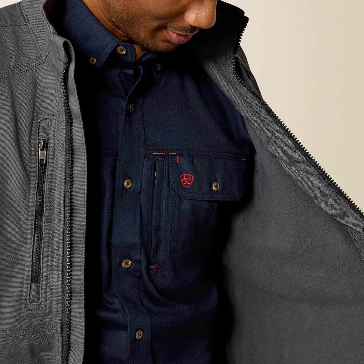 FR DuraLight Cordura Canvas Vest - Ariat Special Offer