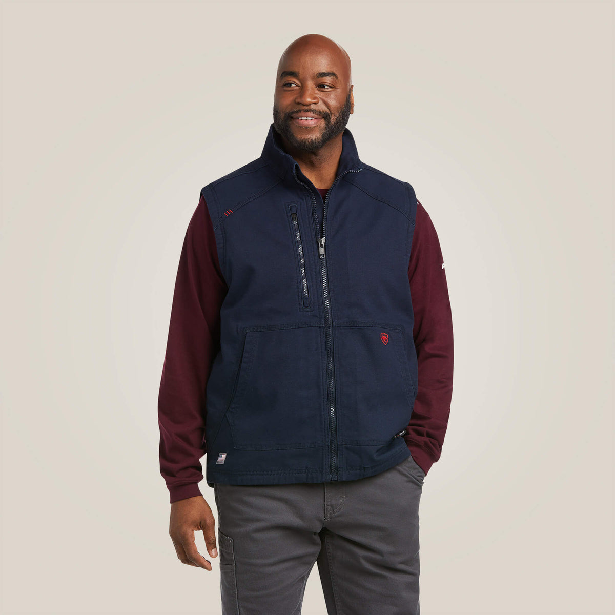 FR DuraLight Cordura Canvas Vest - Ariat Essential