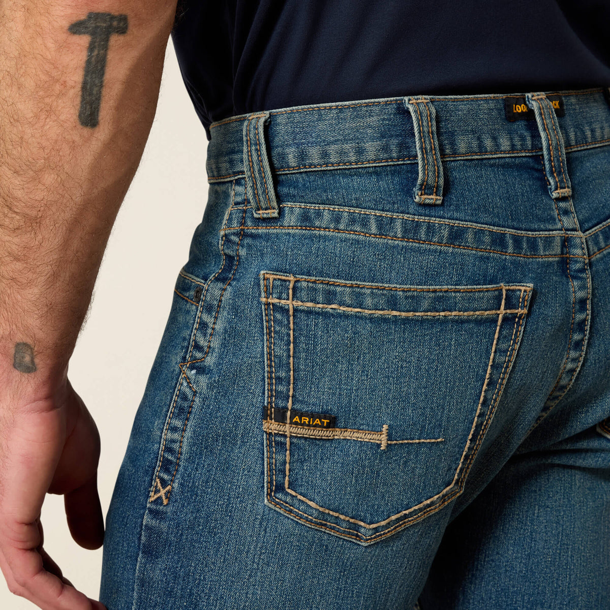 Rebar M7 Slim DuraStretch Edge Straight Jean - Ariat Exclusive