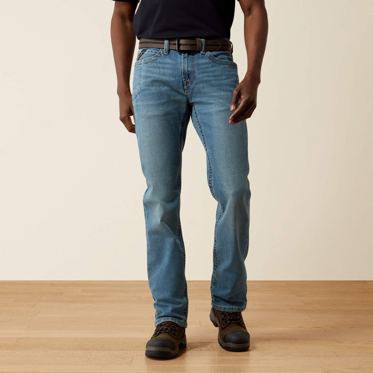 Rebar M7 Slim Rail DuraStretch Straight Leg Jeans - Ariat Discount