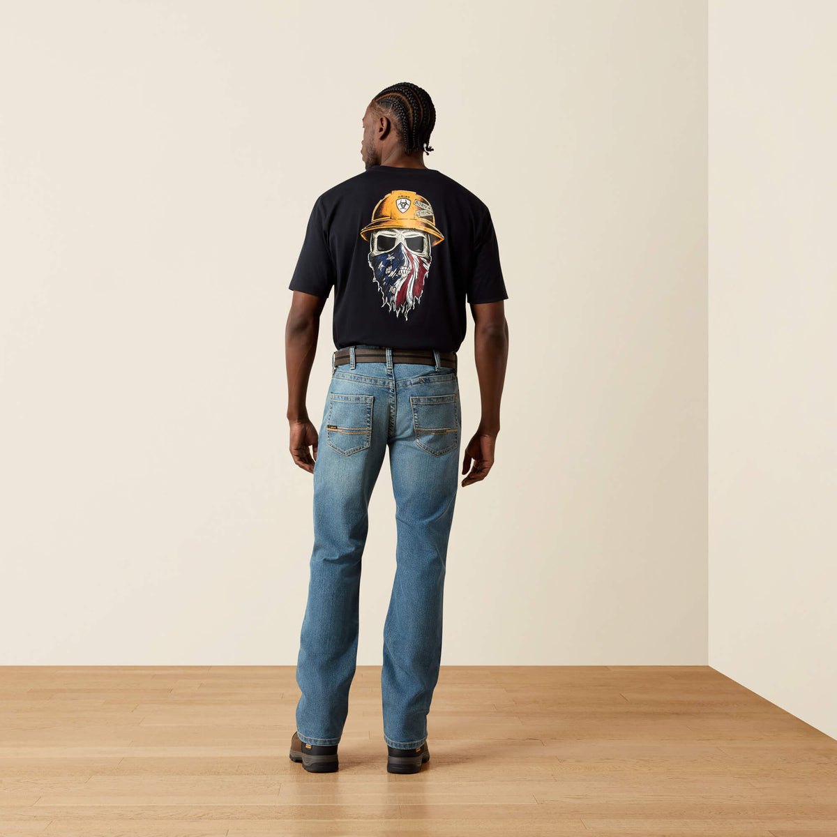 Rebar M7 Slim Rail DuraStretch Straight Leg Jeans - Ariat Discount