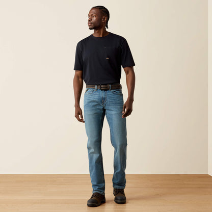 Rebar M7 Slim Rail DuraStretch Straight Leg Jeans - Ariat Discount