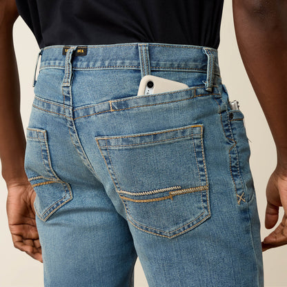 Rebar M7 Slim Rail DuraStretch Straight Leg Jeans - Ariat Discount