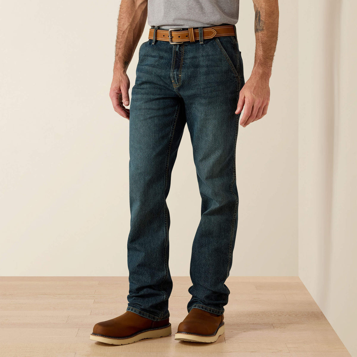 Rebar M7 Slim DuraStretch Workhorse Straight Leg Jean - Ariat Latest