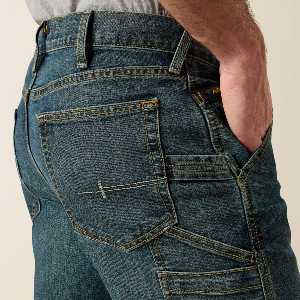 Rebar M7 Slim DuraStretch Workhorse Straight Leg Jean - Ariat Latest