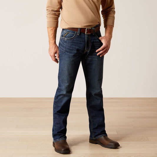 Rebar M4 Relaxed Rail DuraStretch Boot Cut Jeans - Ariat Exclusive