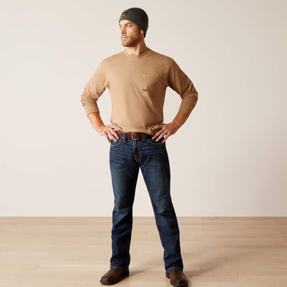 Rebar M4 Relaxed Rail DuraStretch Boot Cut Jeans - Ariat Exclusive