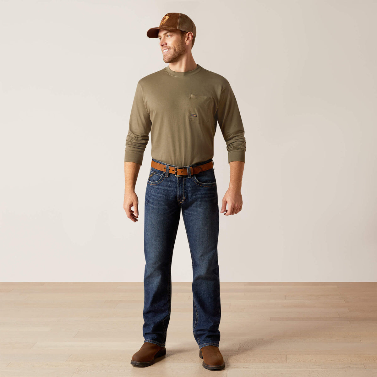 Rebar M5 Straight Rail DuraStretch Straight Leg Jeans - Ariat Hot Sale