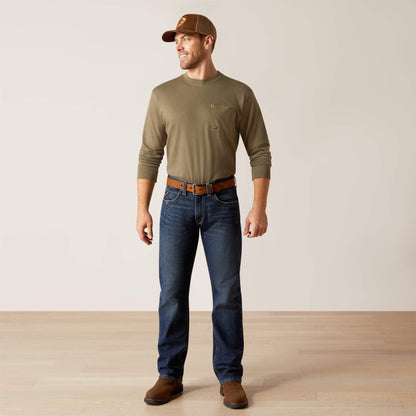 Rebar M5 Straight Rail DuraStretch Straight Leg Jeans - Ariat Hot Sale