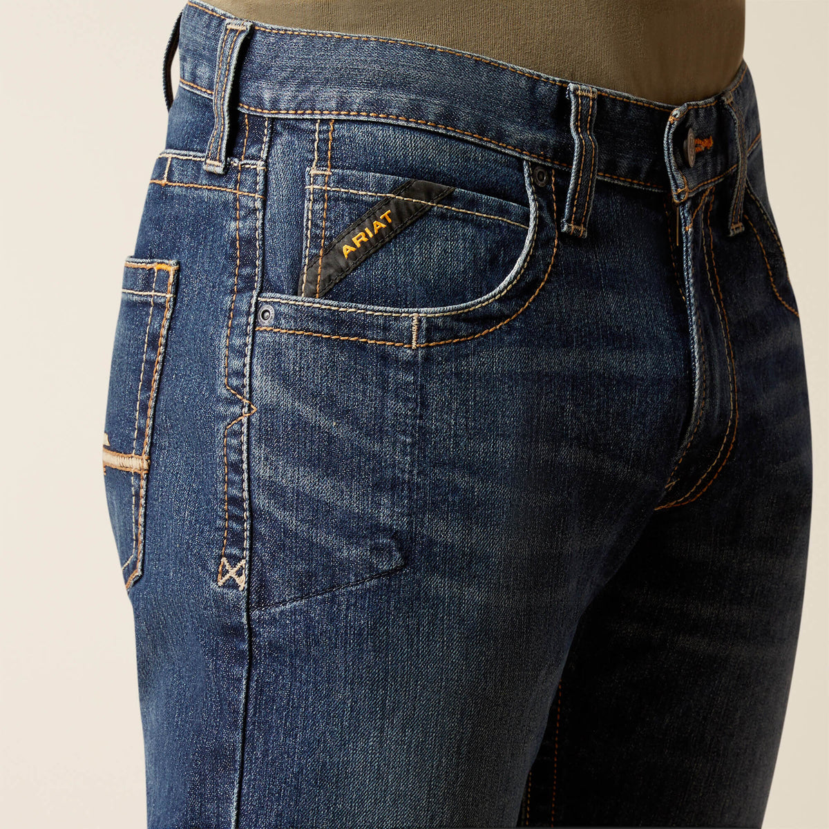 Rebar M5 Straight Rail DuraStretch Straight Leg Jeans - Ariat Hot Sale
