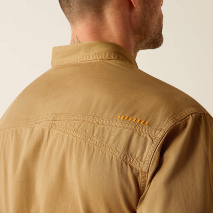 Rebar Washed Twill Work Shirt - Ariat Featured