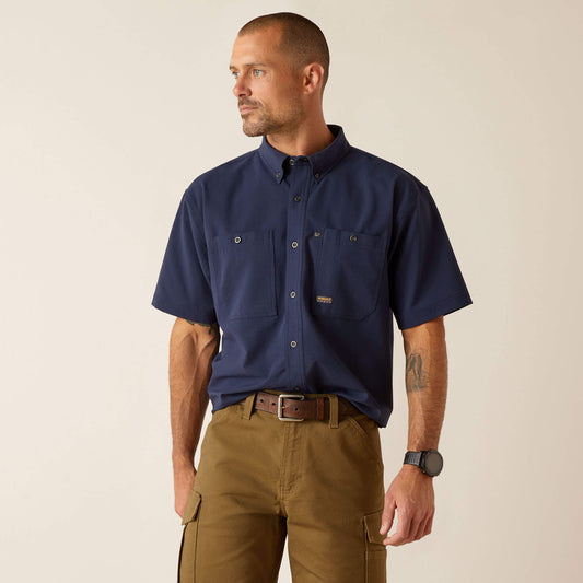 Rebar Made Tough 360 Airflow Work Shirt - Ariat Signature