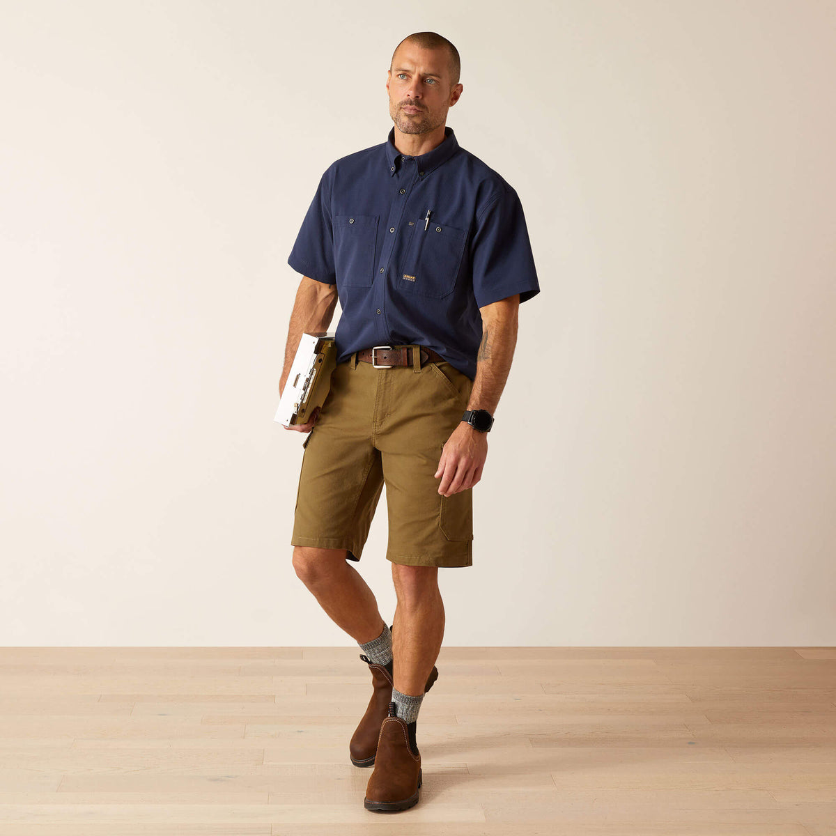 Rebar Made Tough 360 Airflow Work Shirt - Ariat Signature