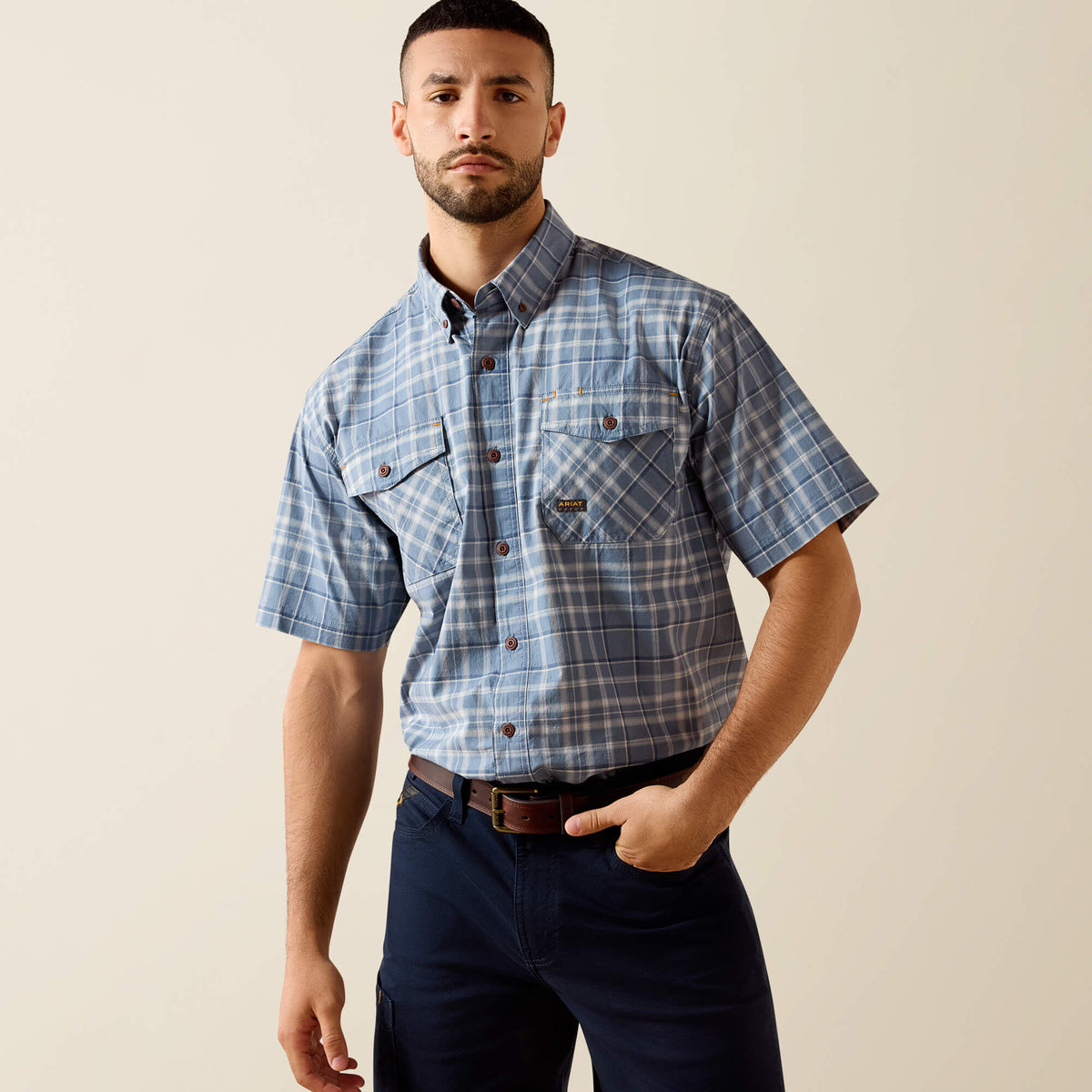 Rebar Made Tough DuraStretch Work Shirt - Ariat Deals
