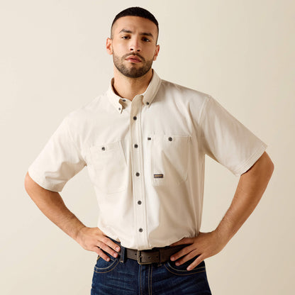 Rebar Made Tough 360 Airflow Work Shirt - Ariat Signature