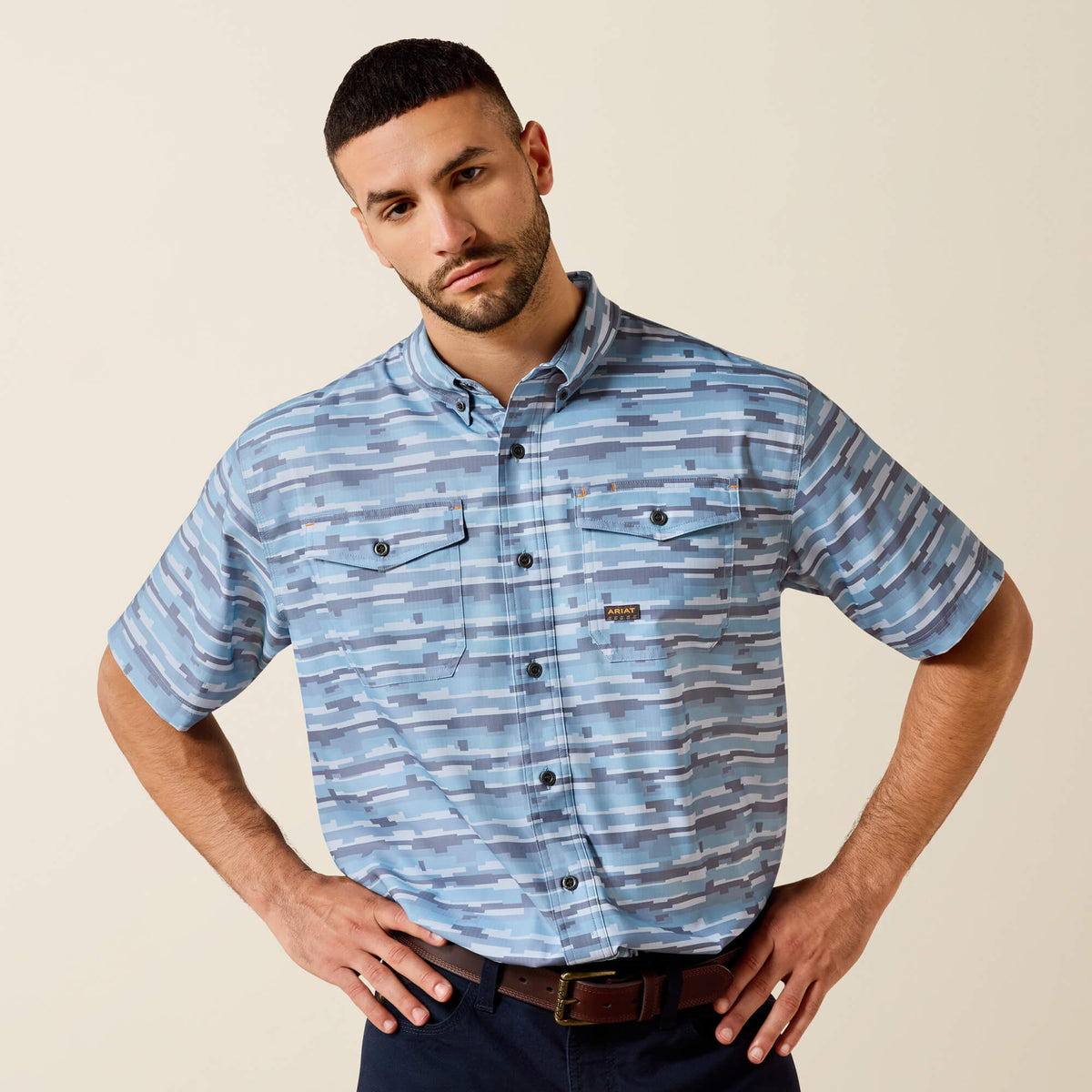 Rebar Made Tough VentTEK DuraStretch Work Shirt - Ariat Value