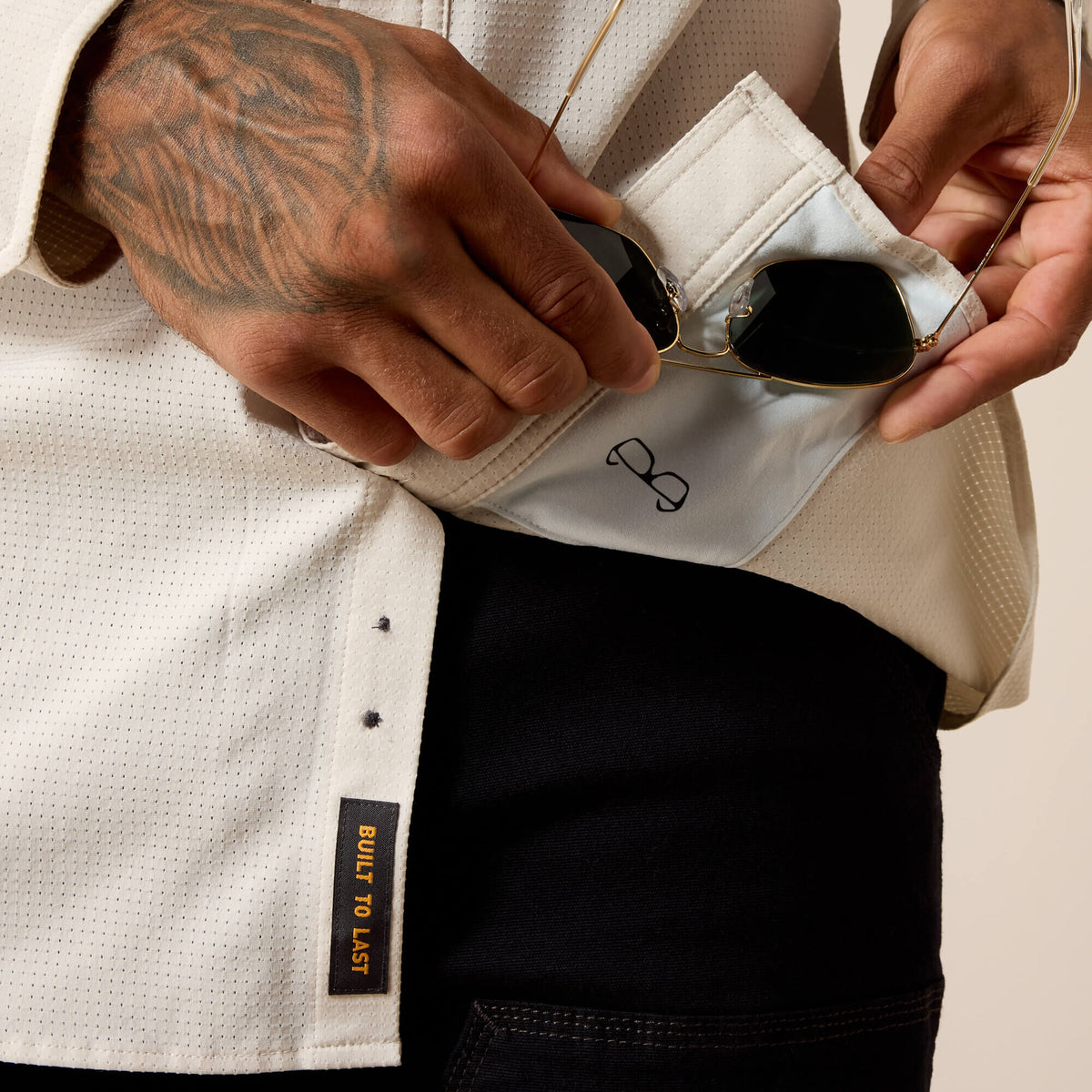 Rebar Made Tough 360 Airflow Work Shirt - Ariat Classic