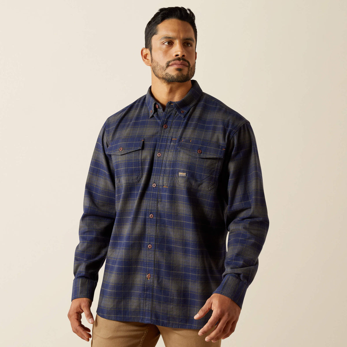 Rebar Flannel DuraStretch Work Shirt - Ariat Featured