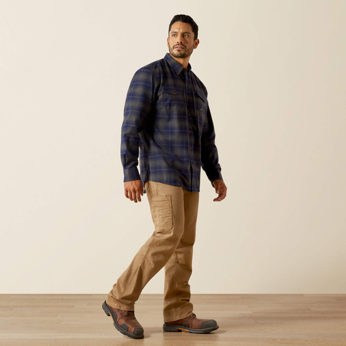 Rebar Flannel DuraStretch Work Shirt - Ariat Featured