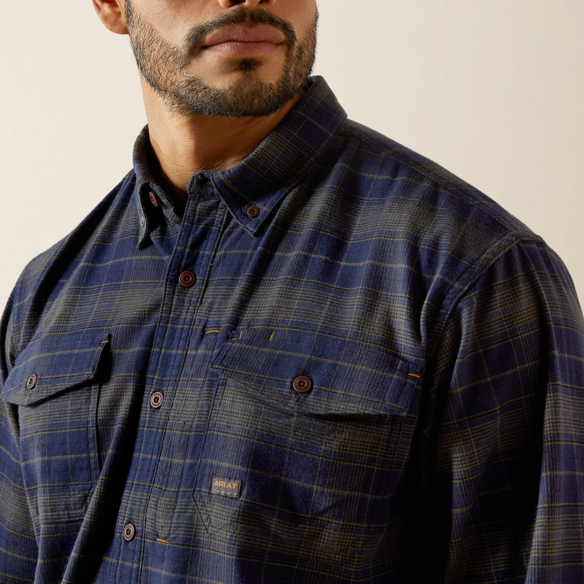 Rebar Flannel DuraStretch Work Shirt - Ariat Featured