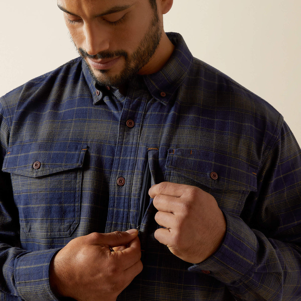 Rebar Flannel DuraStretch Work Shirt - Ariat Featured