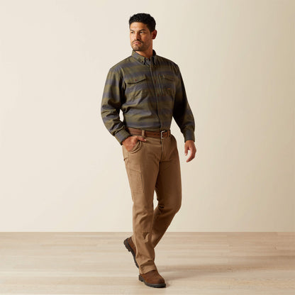 Rebar Flannel DuraStretch Work Shirt - Ariat Premium